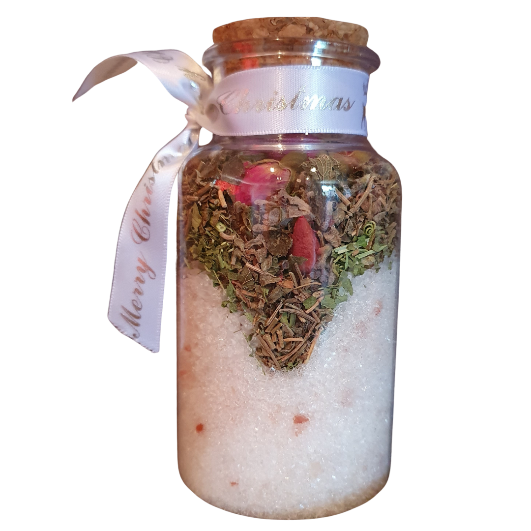 WORRY FREE | Ritual Bath Salts W Lemon balm, Passionflower and Brahmi Botanicals - Healthi Choice Farmacy