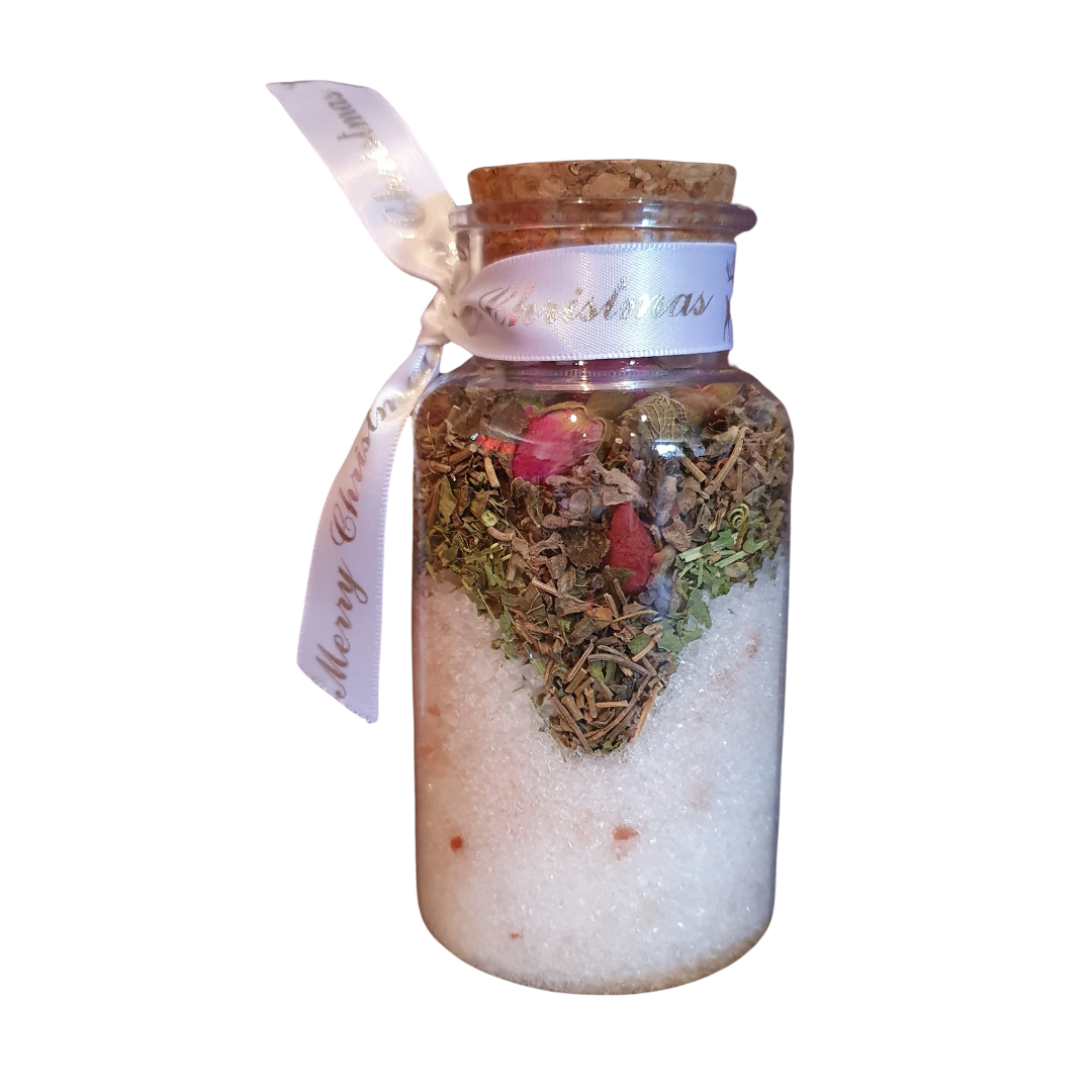 WORRY FREE | Ritual Bath Salts W Lemon balm, Passionflower and Brahmi Botanicals - Healthi Choice Farmacy