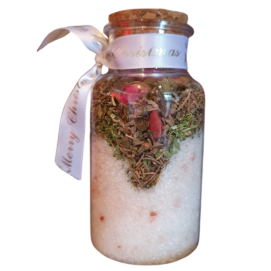 WORRY FREE | Ritual Bath Salts W Lemon balm, Passionflower and Brahmi Botanicals - Healthi Choice Farmacy 