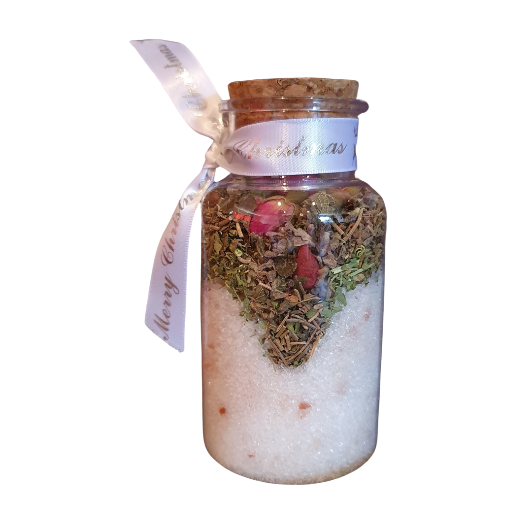 WORRY FREE | Ritual Bath Salts W Lemon balm, Passionflower and Brahmi Botanicals - Healthi Choice Farmacy 
