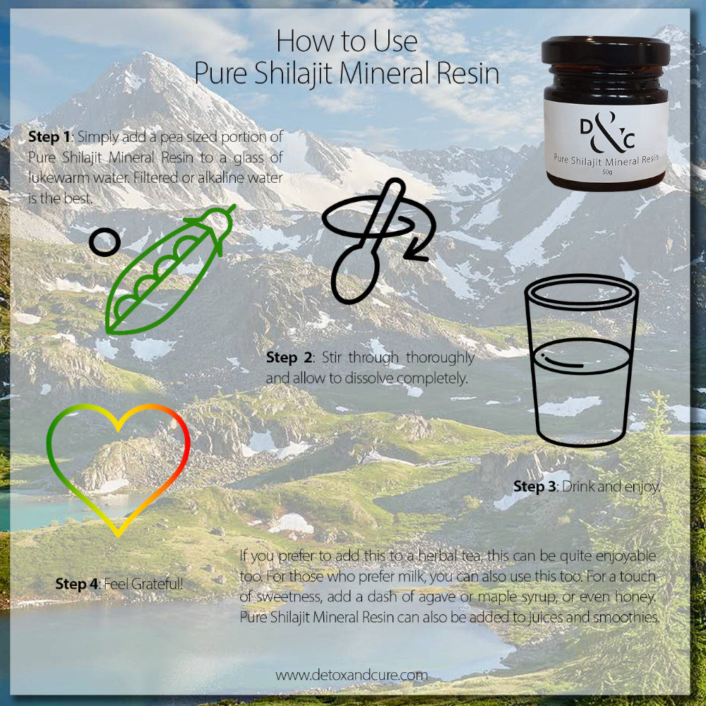 Pure Shilajit Mineral Resin | From The Altai Mountains - Healthi Choice Farmacy 