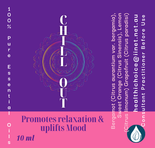 CHILL OUT Essential Oil Roller Blend 10ml - Healthi Choice