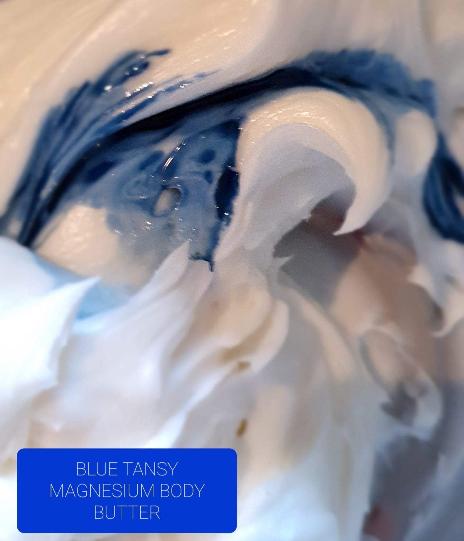 BLUE TANSY DREAMS - Magnesium Body Butter - Blue Tansy + Cedarwood + Ylang Ylang - ALL NATURAL - Healthi Choice