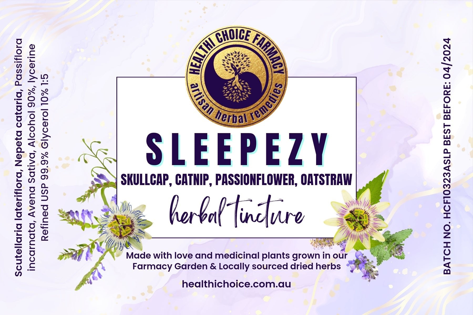 'Sleepezy' Herbal Liquid Extract Tincture - Healthi Choice Farmacy
