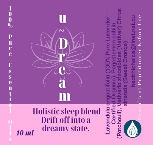 U~Dream Essential Oil Roller Blend - 10ml - Healthi Choice